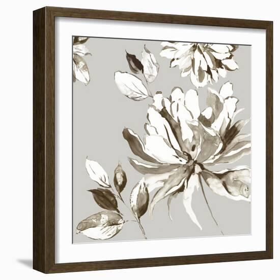 Botanical Gray I-Asia Jensen-Framed Art Print