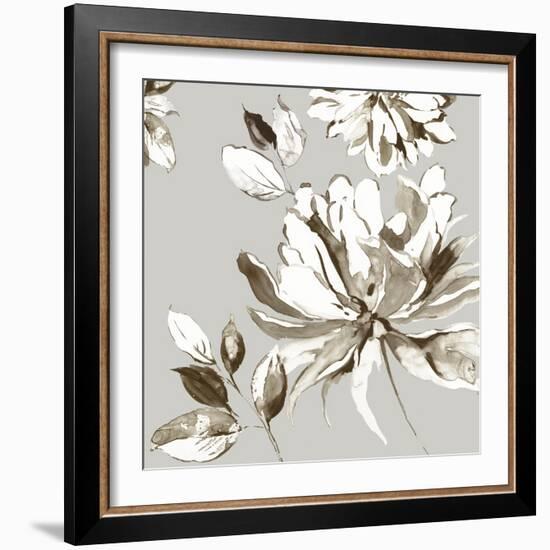 Botanical Gray I-Asia Jensen-Framed Art Print