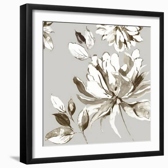 Botanical Gray I-Asia Jensen-Framed Art Print