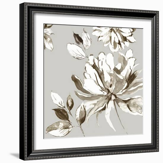 Botanical Gray I-Asia Jensen-Framed Art Print