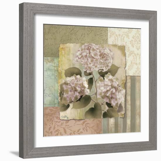 Botanical Hydrangeas-Elizabeth Medley-Framed Art Print