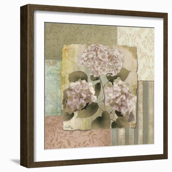 Botanical Hydrangeas-Elizabeth Medley-Framed Art Print