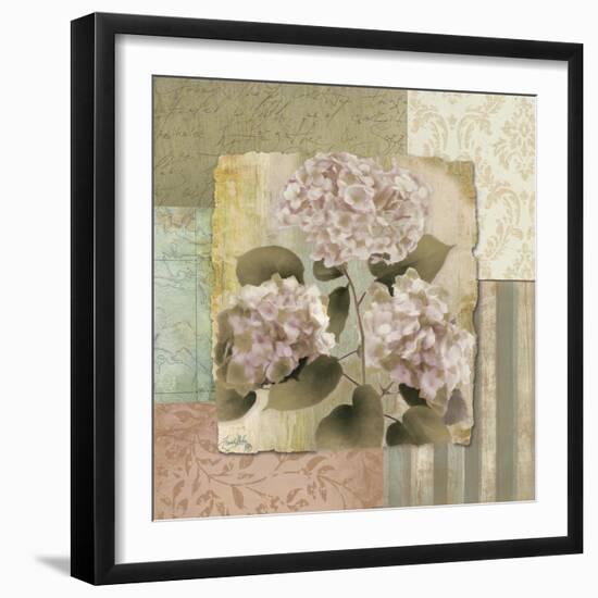 Botanical Hydrangeas-Elizabeth Medley-Framed Art Print