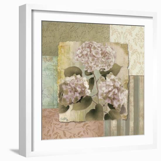 Botanical Hydrangeas-Elizabeth Medley-Framed Art Print