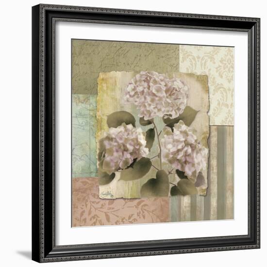 Botanical Hydrangeas-Elizabeth Medley-Framed Art Print