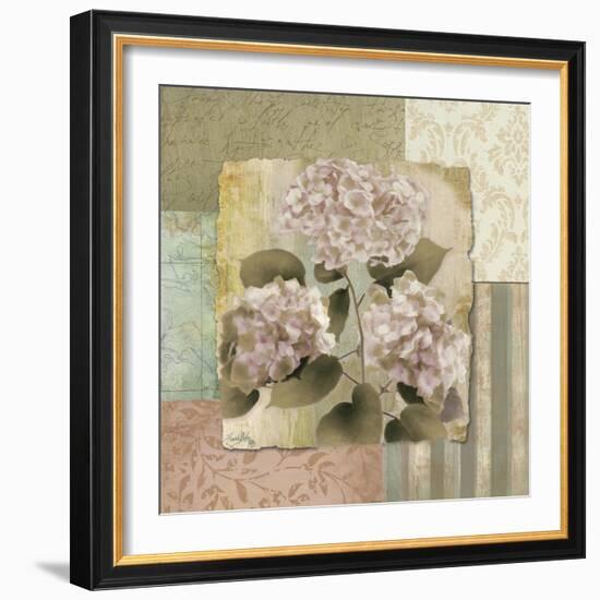 Botanical Hydrangeas-Elizabeth Medley-Framed Art Print