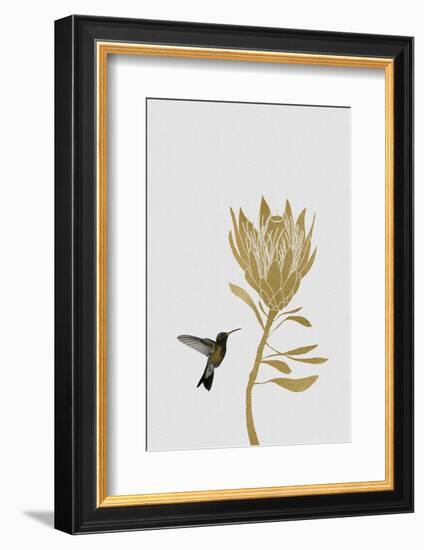 Botanical Luxe - Flutter-Dana Shek-Framed Art Print