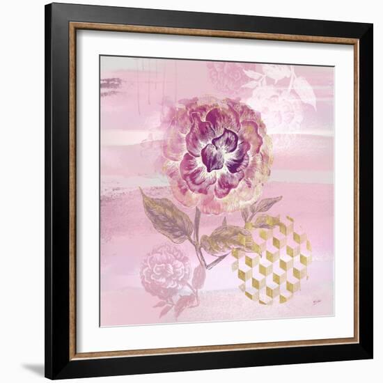 Botanical Musings Square-Bella Dos Santos-Framed Art Print