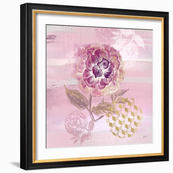 Botanical Musings Square-Bella Dos Santos-Framed Art Print