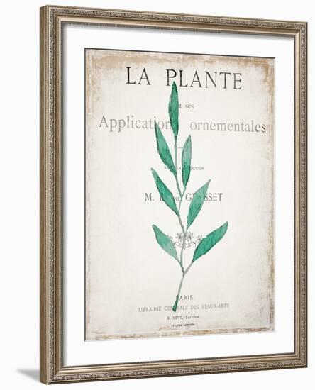 Botanical Pages 1-Kimberly Allen-Framed Art Print