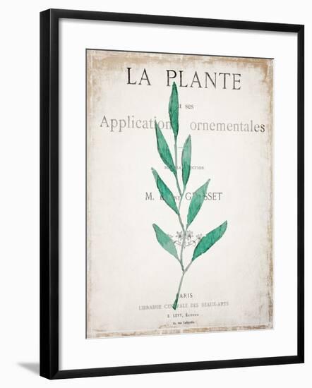 Botanical Pages 1-Kimberly Allen-Framed Art Print