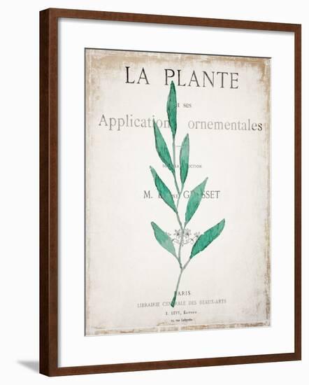 Botanical Pages 1-Kimberly Allen-Framed Art Print