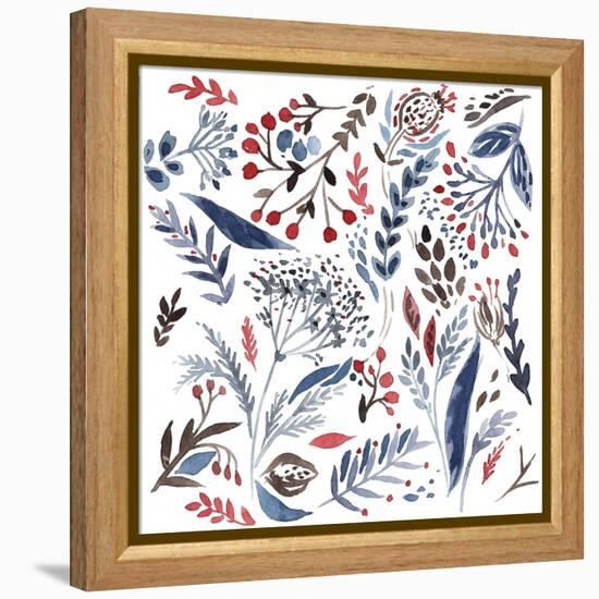 Botanical pattern 4-Irina Trzaskos Studio-Framed Premier Image Canvas