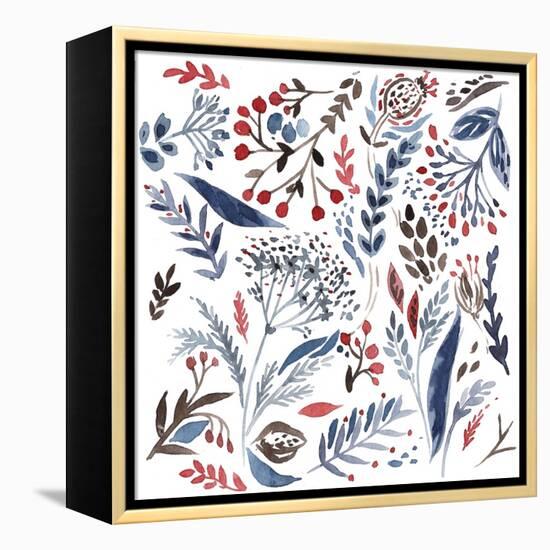 Botanical pattern 4-Irina Trzaskos Studio-Framed Premier Image Canvas