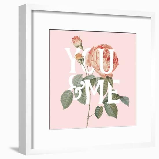 Botanical Pink Rose II You-Wild Apple Portfolio-Framed Art Print