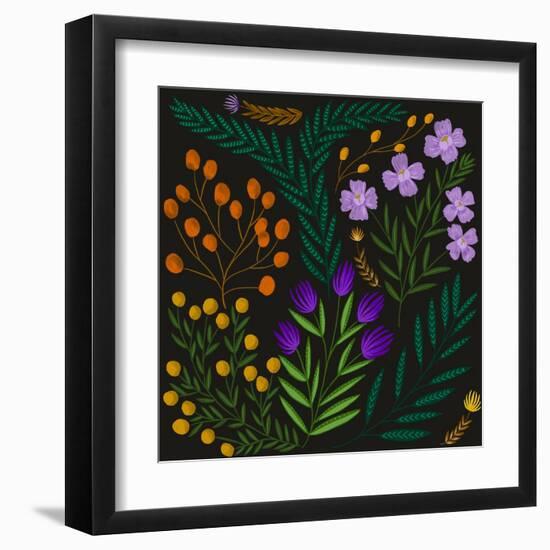 Botanical Play I-Regina Moore-Framed Art Print