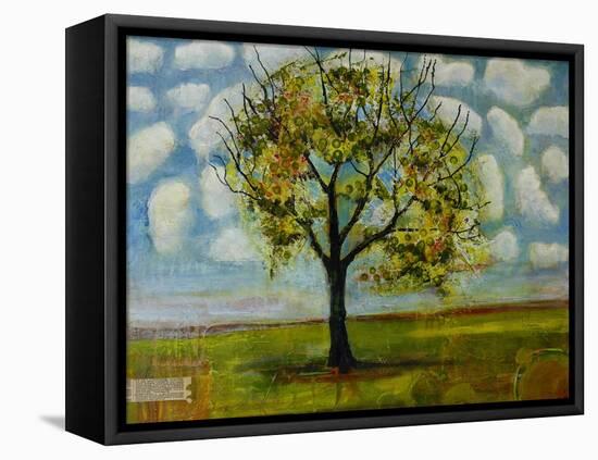 Botanical Print Patterned Sky Tree-Blenda Tyvoll-Framed Stretched Canvas