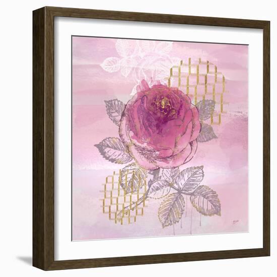 Botanical Reverie Square-Bella Dos Santos-Framed Art Print