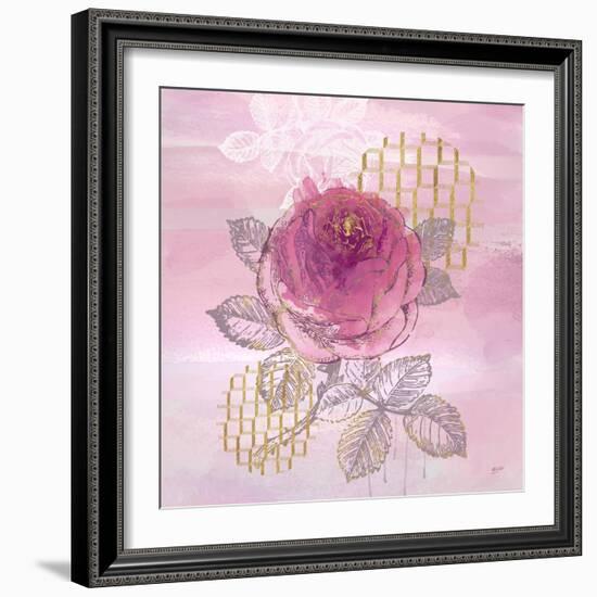 Botanical Reverie Square-Bella Dos Santos-Framed Art Print