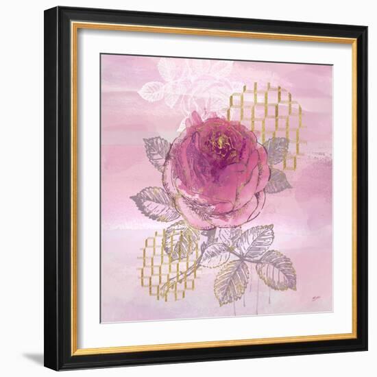 Botanical Reverie Square-Bella Dos Santos-Framed Art Print