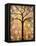 Botanical Seasons New Moon Tree-Blenda Tyvoll-Framed Stretched Canvas