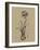 Botanical Sketch Black and White II-Ethan Harper-Framed Art Print