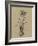 Botanical Sketch Black and White II-Ethan Harper-Framed Art Print