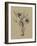 Botanical Sketch Black and White III-Ethan Harper-Framed Art Print