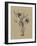 Botanical Sketch Black and White III-Ethan Harper-Framed Art Print