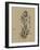 Botanical Sketch Black and White VI-Ethan Harper-Framed Art Print