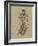 Botanical Sketch Black and White VI-Ethan Harper-Framed Art Print