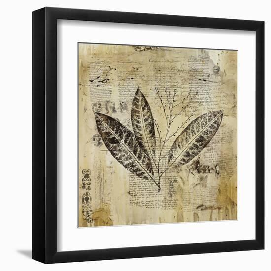 Botanical Sketchbook I-null-Framed Giclee Print