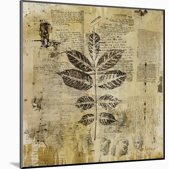 Botanical Sketchbook II-null-Mounted Giclee Print