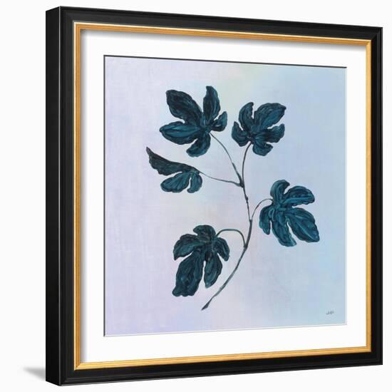 Botanical Study III Blue-Julia Purinton-Framed Art Print