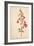 Botanical Study of a Foxglove-Jacques Le Moyne De Morgues-Framed Giclee Print