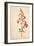 Botanical Study of a Foxglove-Jacques Le Moyne De Morgues-Framed Giclee Print