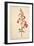 Botanical Study of a Foxglove-Jacques Le Moyne De Morgues-Framed Giclee Print