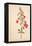 Botanical Study of a Foxglove-Jacques Le Moyne De Morgues-Framed Premier Image Canvas