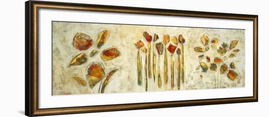 Botanical Trio-Lisa Ridgers-Framed Art Print