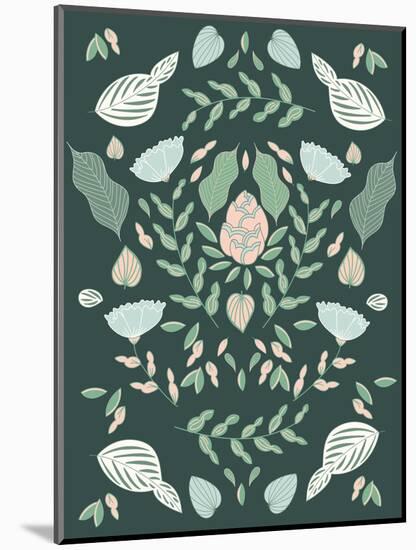 Botanical Unity-Sweet Melody Designs-Mounted Art Print
