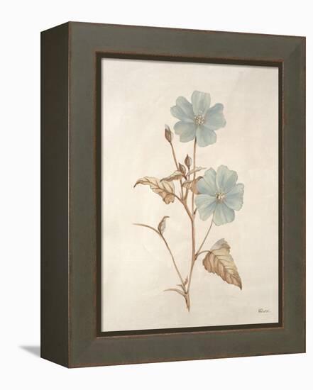 Botanicals Series Blue I-Rikki Drotar-Framed Premier Image Canvas