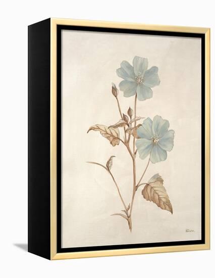 Botanicals Series Blue I-Rikki Drotar-Framed Premier Image Canvas