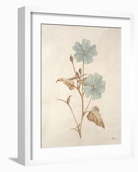 Botanicals Series Blue I-Rikki Drotar-Framed Giclee Print