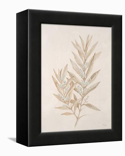 Botanicals Series Blue VI-Rikki Drotar-Framed Premier Image Canvas