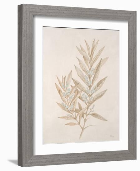 Botanicals Series Blue VI-Rikki Drotar-Framed Giclee Print