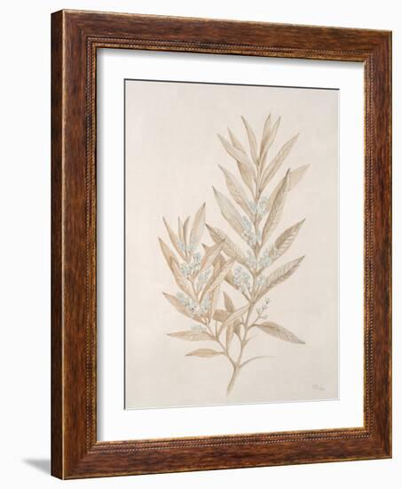 Botanicals Series Blue VI-Rikki Drotar-Framed Giclee Print