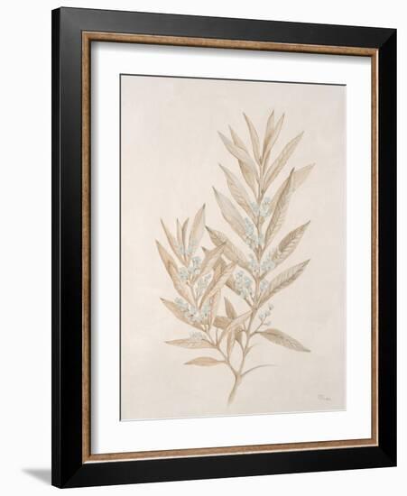 Botanicals Series Blue VI-Rikki Drotar-Framed Giclee Print