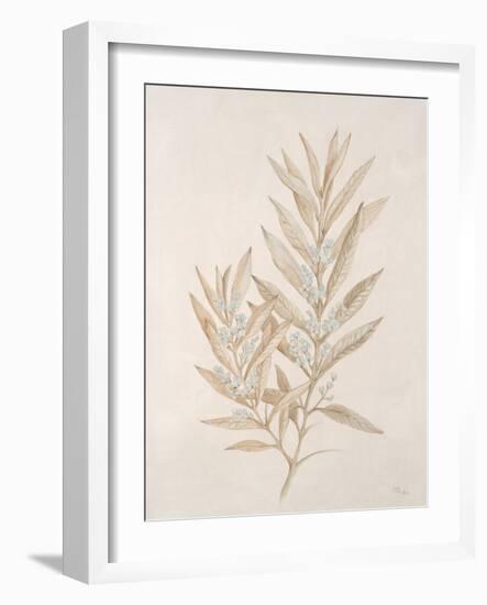 Botanicals Series Blue VI-Rikki Drotar-Framed Giclee Print