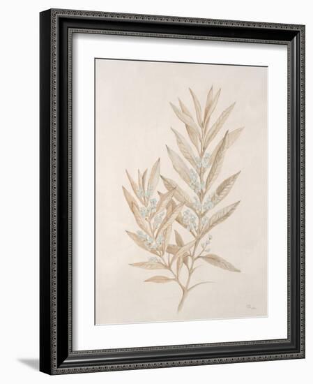 Botanicals Series Blue VI-Rikki Drotar-Framed Giclee Print