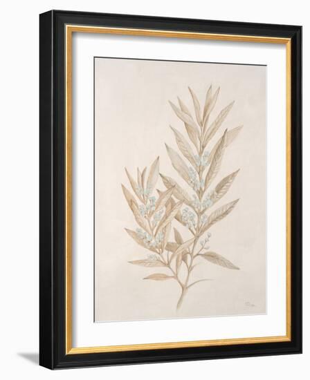 Botanicals Series Blue VI-Rikki Drotar-Framed Giclee Print